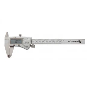 LCD IP54 Vernier Clipper 150 mm micrómetro Herramienta Electrónica Acero Inoxidable Hogert - Imagen 1 de 6