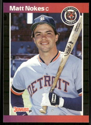 1989 Donruss #116a Matt Nokes - Image 1 of 2