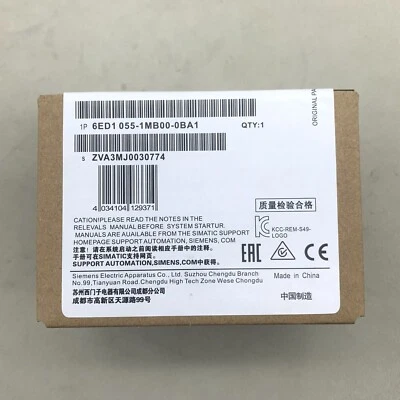 6ED1 055-1MB00-0BA1 New In Box SIEMENS 6ED1055-1MB00-0BA1 PLC Expansion Module - Image 1 of 4