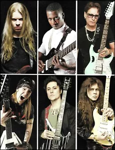 Jeff Loomis Steve Vai Yngwie Malmsteen Synyster Gates Alexi Laiho Pin-Up Foto - Bild 1 von 3