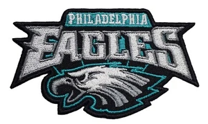 Eagles Retro Football Embroidered Iron On Patch Eagle - Picture 1 of 11
