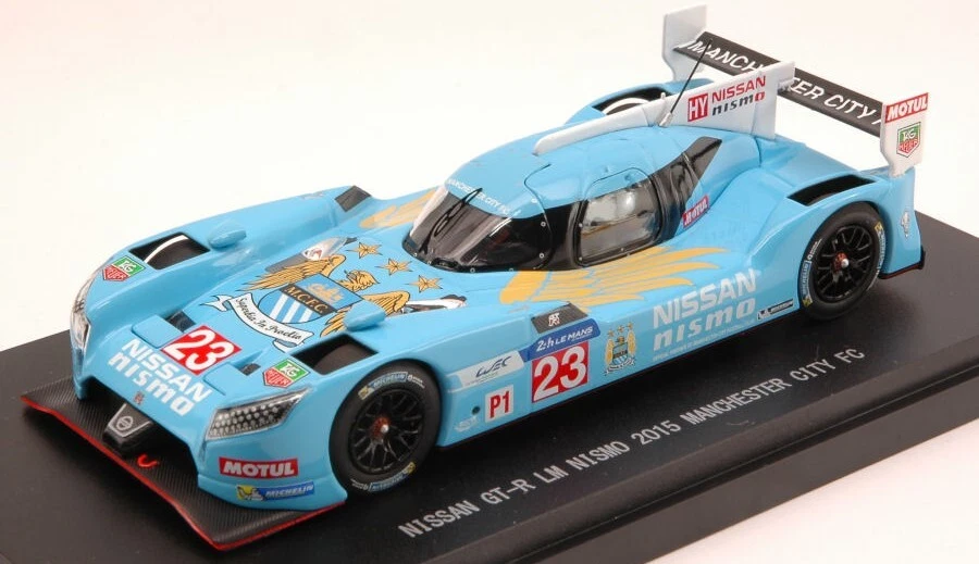 Ebbro NISSAN GT-R N.23 LM NISMO 2015 MANCHESTER CITY FC VERSION 1:43 - Immagine 1 di 1
