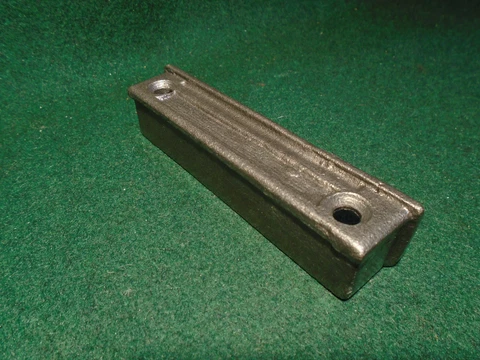 3 7/8"  CAST IRON KEEPER FOR RIM LOCK - REPRODUCTION  (33031) Cover