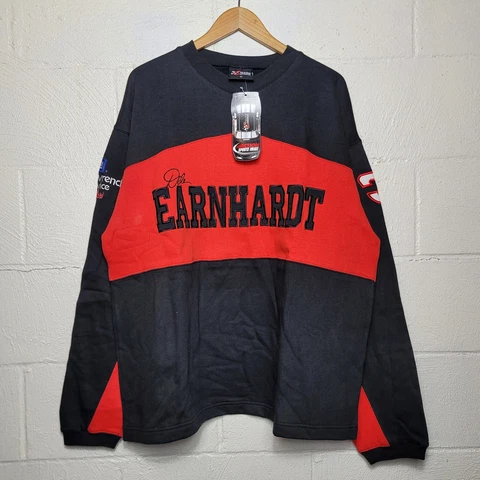 NWT Vintage 2000 Chase Authentics Dale Earnhardt NASCAR Crewneck Sweatshirt XL Cover