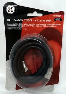 GE Videokabel RG6 - 6' lang (NEU) - Bild 1 von 2