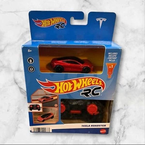 Hot Wheels Remote Control RC Tesla Roadster 2022 New Red 1/64. - Picture 1 of 4