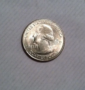 2015-P BU Bombay Hook Quarter Struck From Severely Worn/Stressed Dies - Picture 1 of 2