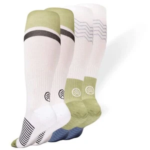 Compression Socks with Grips for Women & Men - 15-20mmHg - Knee High Non-slip... - Picture 1 of 8