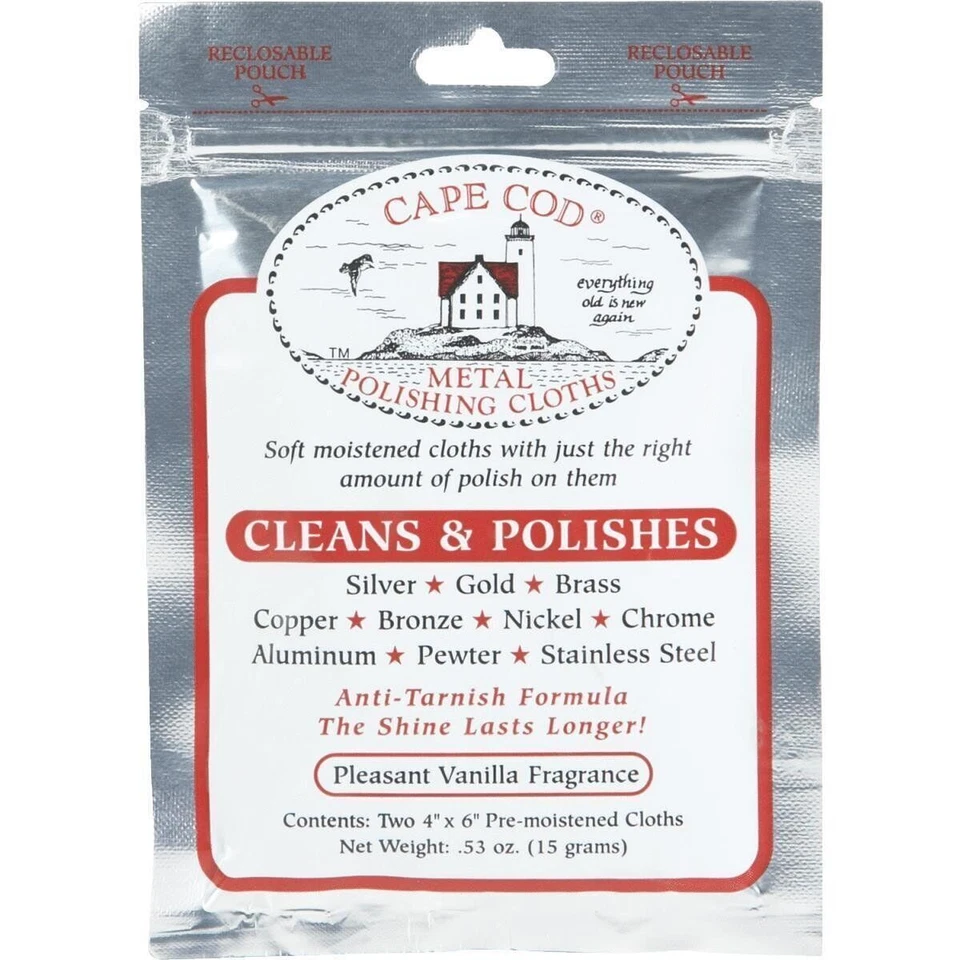 Cape Cod Poliertücher für Metall - 2er Pack (88821)