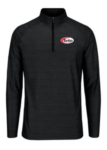 Turbo Grips Bowling Light Logo Striker Quarter Zip Pullover - Picture 1 of 10