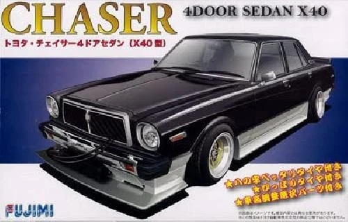 FUJIMI 1/24 INCH UP SERIES No.173 TOYOTA CHASER 4DOOR SEDAN X40 kit JAPAN ID173