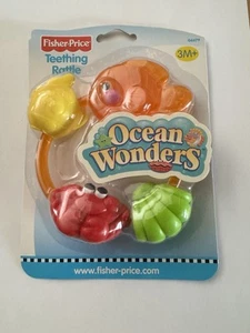 Fisher Price G6677 Ocean Wonders Teething Rattle - Picture 1 of 2