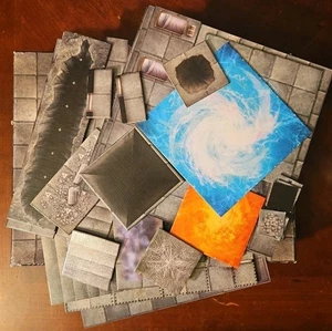 Dungeons & Dragons Essentials Master Set Dungeon Tiles 2010 WOTC 100% Komplett - Bild 1 von 21