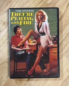 They're Playing With Fire DVD 1984 Sexy Sybil Danning Kino Lorber VERY RARE OOP - Picture 1 of 3