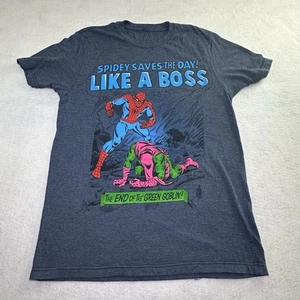 Marvel Spiderman Hombres Talla Mediana Mad Engine Amazing Spiderman The End Duende Verde - Imagen 1 de 5