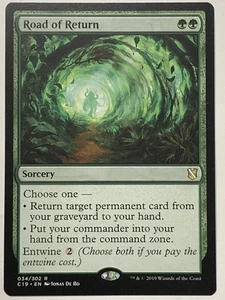 MTG TCG - Road of Return 034/302 Commander 2019 - NM (Free Shipping $5+) - Picture 1 of 2