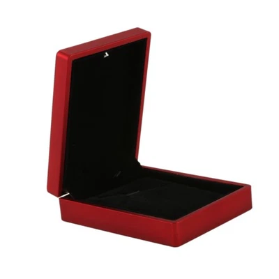 Caja de collar iluminada por LED de goma + estuche colgante de felpa para exhibición de joyas6222 - Imagen 1 de 4