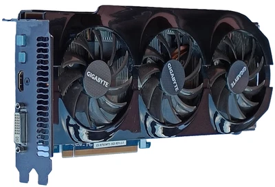 SCHEDA GRAFICA GIGABYTE RADEON HD 7950 WindForce 3X OC, 3 GB GDDR5 384 BIT - Immagine 1 di 4