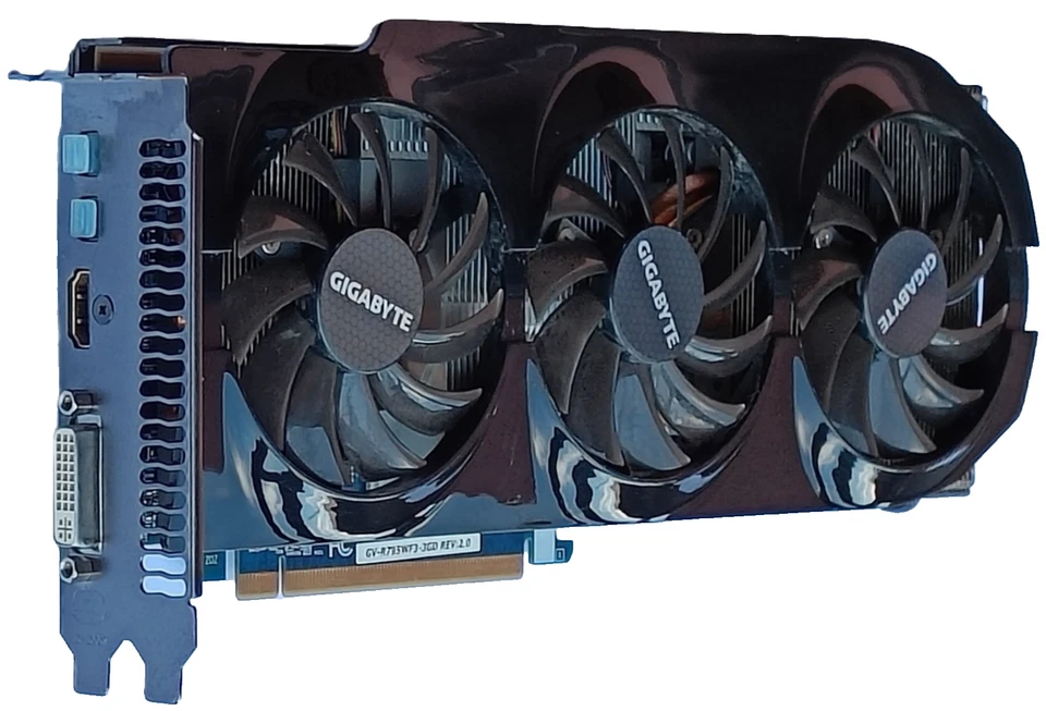 SCHEDA GRAFICA GIGABYTE RADEON HD 7950 WindForce 3X OC, 3 GB GDDR5 384 BIT - Immagine 1 di 4