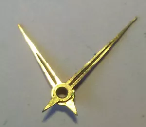 ZEIGERSATZ FORM SCHWERT GOLD MIT LEUCHTMASSE FÜR LANDERON CAL. 48-248 (z0168) - Bild 1 von 3