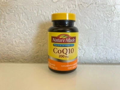 Nature Made CoQ10 200 mg, 90 cápsulas exp. 9/2027 Foto 1 de 3