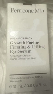 Versiegeltes Perricone MD High Potency Growth Factor Straffing & Lift Augenserum 0,5 Unzen - Bild 1 von 4