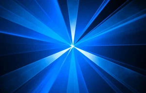 -WILLI PRO- BLUE LASER LIGHT 300mw 4 Disco / Nightclub DJ party karaoke kam - Picture 1 of 4