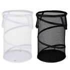 Laundry Basket 36*58cm Collapsible Breathable Nylon+Polyester+Tight Wire