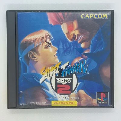 Street Fighter Zero 2 1996 Sony PlayStation PS1 Capcom Japanese version - Image 1 of 4