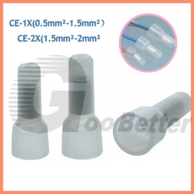 Kabelendkappen Preshülsen Kabelverbinder Crimp Quetschverbinder 0.5 ,1.5 ,2mm² - Bild 1 von 4