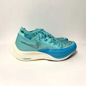 NIKE AIR ZOOMX VAPORFLY NEXT% 2 VERDE AZULADO AURORA NEGRO Mujer’s 7 CU4123 300 - Imagen 1 de 9