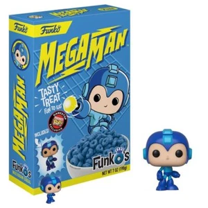 CEREAL FUNKO POP MEGA MAN FUNK-O CON BOLSILLO POP MEGA MAN exclusivo para GameStop - Imagen 1 de 4