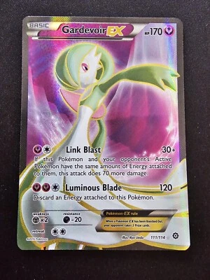 Gardevior EX 111/114 Full Art Rare Steam Seige XY Pokemon TCG - Image 1 of 2