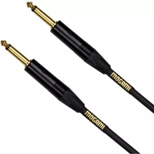 Cable MOGAMI 3m con conectores Neutrik negro y dorado (ambos rectos) (NUEVO) - Imagen 1 de 1