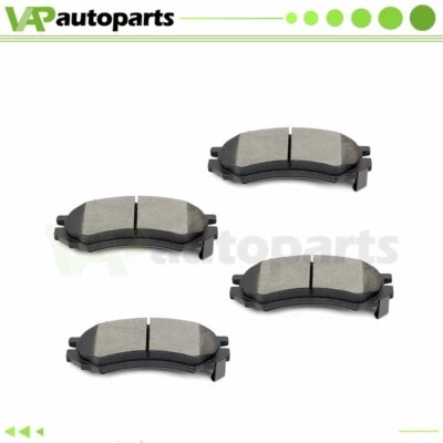 Front Brake Ceramic Pads Kit Set For Saturn SW2 SC SC1 SC2 SL SL1 SL2 Premium - Image 1 of 4