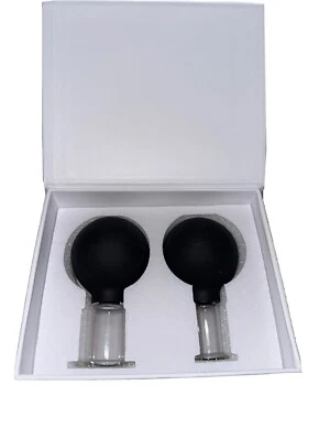 Facial Cupping Set Of Two Brand New In Box Great For Anti-aging & Body Cellulite - Image 1 of 4