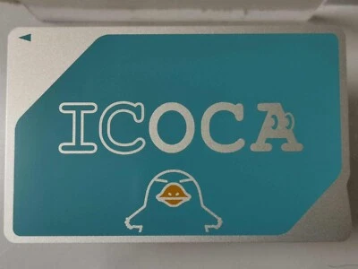 ICOCA　(JR West SUICA)  Transportation IC card ¥500 pre-charged Brand-new ICOCHAN - Image 1 of 4