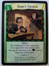 Harry Potter TCG Promo Snape's Question! Free Shipping!