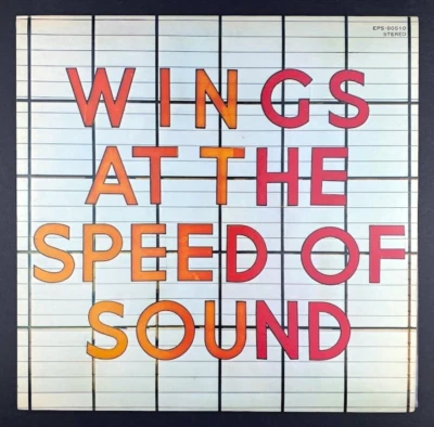 Paul McCartney Wings at the Speed of Sound Japan Import vinyl record LP NM M- - Image 1 of 4