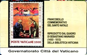 G VA 3 C&C 6003 SCHEDA NUOVA MAGNETIZZATA VATICANO FRANCOBOLLO COME FOTO - Foto 1 di 2