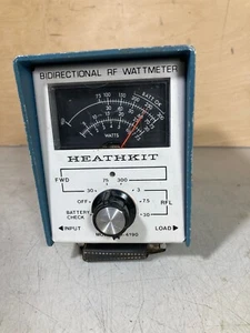 HEATHKIT BIDIRECTIONAL RF WATT METER HM-4190 - Picture 1 of 5