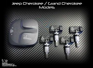 Programmable TPMS Tire Pressure Monitoring Sensor 315 433 MHz for Jeep Cherokee - Picture 1 of 5