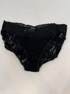 hanky panky signature lace v-kini 2pk ( Black/ Chai), Size: XL , MSRP: $68 - Picture 1 of 5