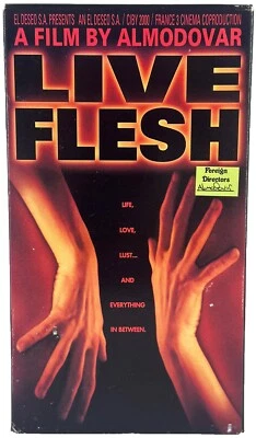Live Flesh VHS Javier Bardem, Francesca Neril; Almodovar; SPA w/ENG SUB - Image 1 of 4