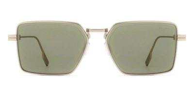 Gafas de sol Ermenegildo Zegna EZ0243 masculinas mate dorado pálido 56 mm Foto 1 de 4