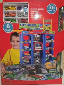 Auto Trendz City Garage playset City Garage Playset 36 pieces toy for kids. New - Picture 1 of 8