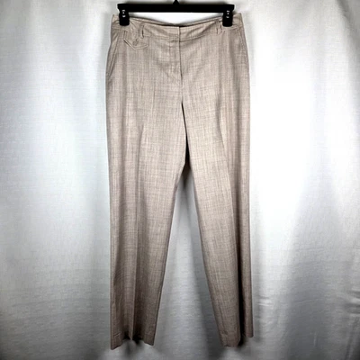 VTG Pendleton Lightweight Pants Women's 10 Wool/Polyester Blend Beige Secretary - Image 1 of 4