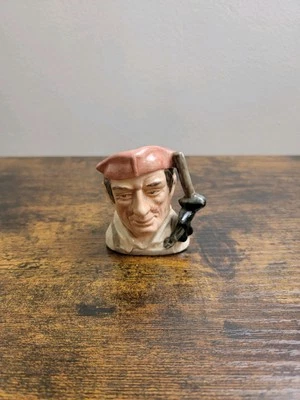 Royal Doulton Toby Jug 1962 D 6585 Character Jugs  Williamsburg Blacksmith MINI - Image 1 of 3