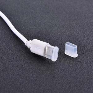 10X Type-C Dust Plug USB Charging Port Protector Silicone Cover for Smart Pho FG - Afbeelding 1 van 12