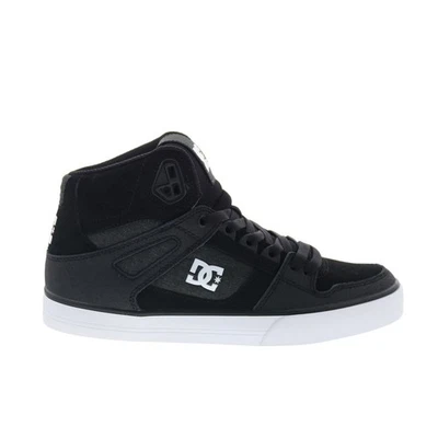 DC Pure High Top WC ADYS400043-KWT Mens Black Skate Inspired Sneakers Shoes